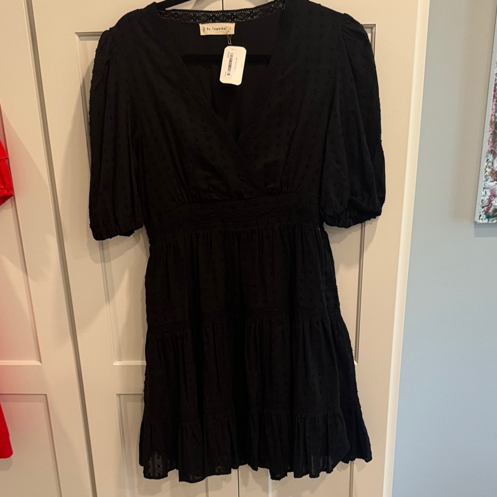 a new day Black Mini Dress